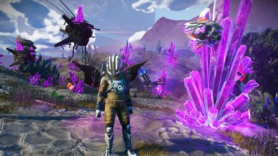 No Man's Sky adds a new starship class today