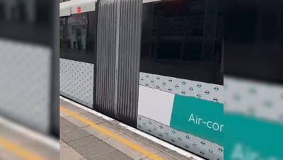 What are the new DLR trains that are under trial?