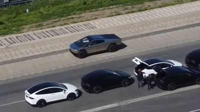 Watch Tesla Cybertruck Steering And Suspension Testing At Fremont