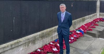 MP visits London war memorial to pay tribute to fallen Ayrshire heroes