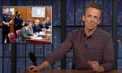 Seth Meyers on Trump arrest: ‘How a healthy democracy and criminal justice system should be functioning’
