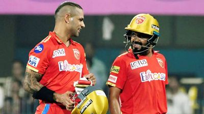 Shikhar Dhawan, Prabhsimran Singh power Punjab Kings to 197/4 against Rajasthan Royals
