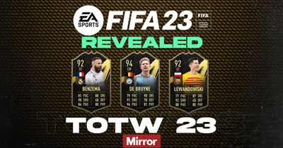 FIFA 23 TOTW 23 squad revealed featuring Kevin De Bruyne and Karim Benzema