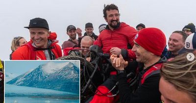 Ex-rugby ace Ed Jackson leads disabled adventurers making history in record-breaking quest