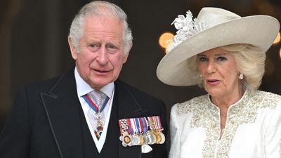 The ‘cohesive’ detail in King Charles and Queen Camilla’s pre-coronation photo that shows their ‘authority’ as a couple