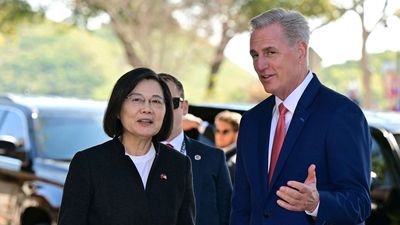 McCarthy meets Taiwan President Tsai despite China's threats