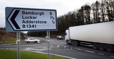 Three people taken to hospital after crash which closed A1 and left motorists facing 'heavy delays'