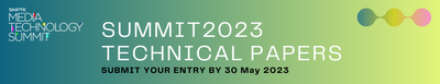 SMPTE Issues 2023 Call for Technical Papers