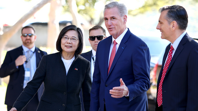 Watch: Taiwanese president and House Speaker Kevin McCarthy give statement