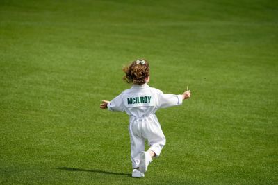 Photos: Cutest images of kids at the Masters Par 3 Contest