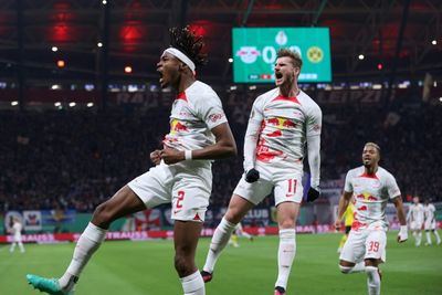 Werner sinks Dortmund to send Leipzig to German Cup semis
