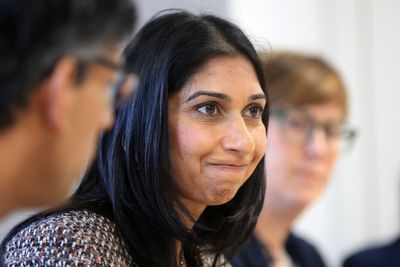 Suella Braverman wins ‘battle of Waterlooville’ in Tory contest for new seat