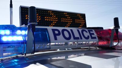 Driver killed on Main North Road median strip at Mawson Lakes after van hit tree