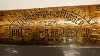 Babe Ruth’s Louisville Slugger Sold at Record Price for a Baseball Bat