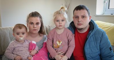 Family living in 'disgusting' Nottinghamshire council flat that's 'thick with mould'