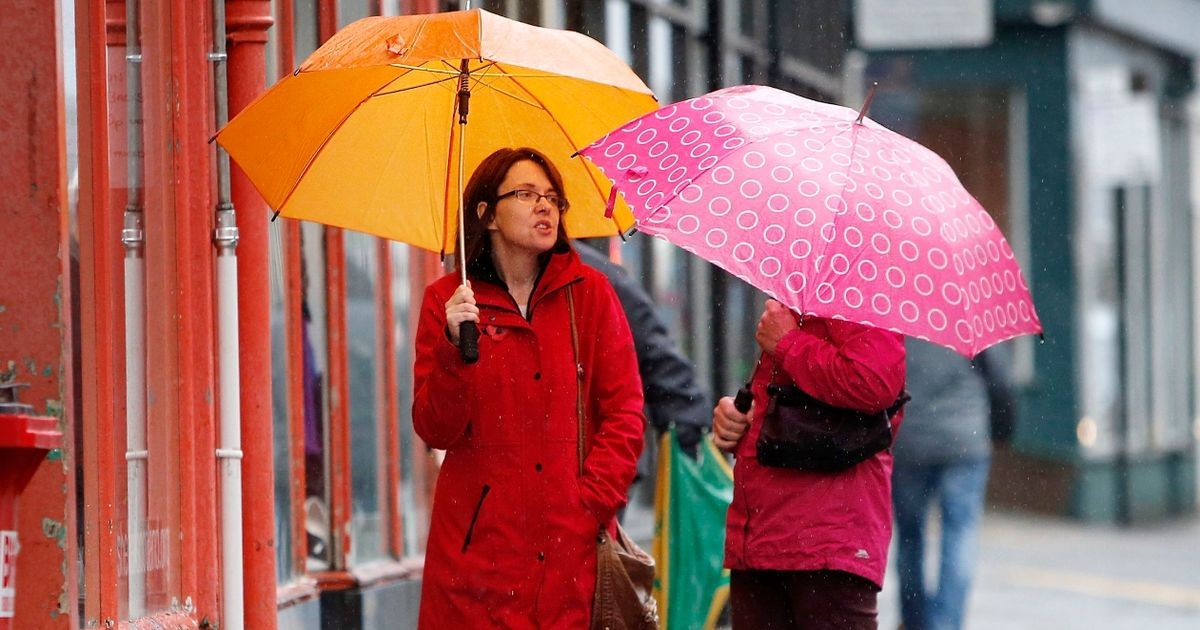 UK weather Rain showers to lash Brits before balmy…