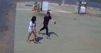 Dogs hit with machetes: CCTV released in home invasion investigation