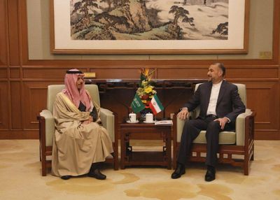 Foreign ministers of Iran, Saudi Arabia meet in China
