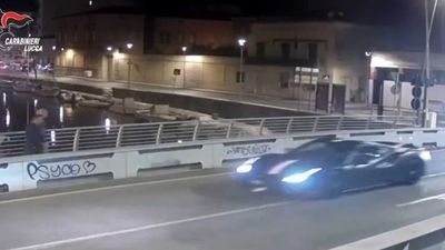 See Charles Leclerc In His Ferrari 488 Pista On The Night Thieves Stole His Watch