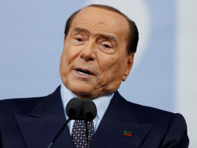 Watch live: View outside hospital where Silvio Berlusconi is being treated