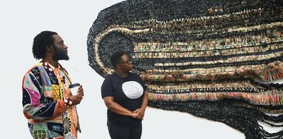 Moffat Takadiwa’s landmark exhibition uses found materials to comment on Zimbabwe's colonial hangover