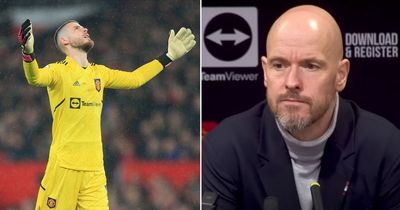 Erik ten Hag responds to David De Gea's "mistakes" in narrow Brentford win