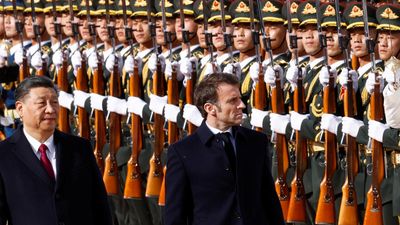 Macron, von der Leyen meet with President Xi in Beijing