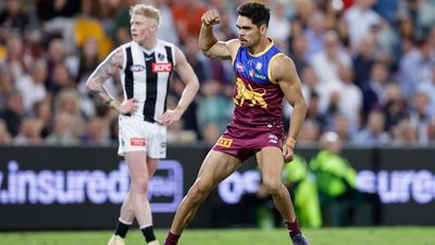 Brisbane beat Collingwood by 33 points to kickstart season and hand Magpies first loss