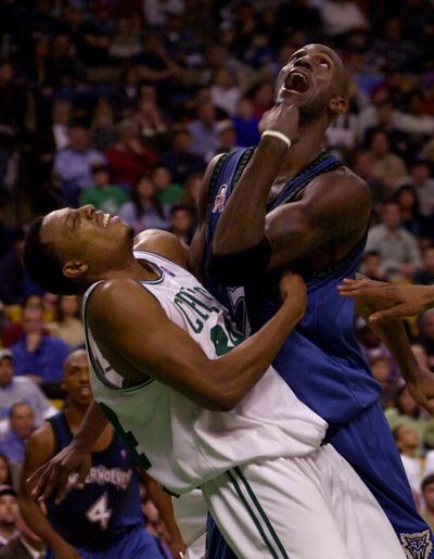 Who was a bigger thorn in Paul Pierce’s side as an opponent: Kevin Garnett or Kobe?