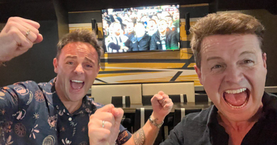 Ant and Dec halt Saturday Night Takeaway finale preparations in Florida to see Newcastle win