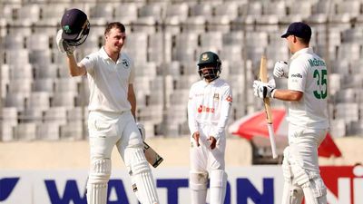 Debutant Lorcan Tucker becomes only second Irishman to hit Test century