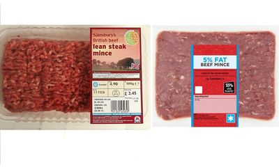 Sainsbury’s defends efforts to cut plastic as shoppers call mince vac-packs ‘vile’