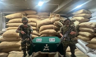 Mizoram: Assam Rifles, Customs seize 536 bags of illegal areca nuts worth Rs 3 crore