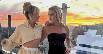 Ashley Roberts stuns fans as she accidentally flashes in braless appearance for snap alongside Amanda Holden