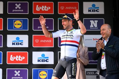 Mark Cavendish takes 'positives' from record-breaking podium at Scheldeprijs