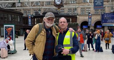 Game of Thrones star James Cosmo spotted at Glasgow Central train station