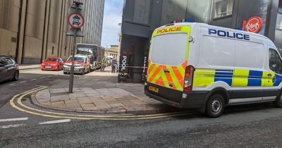 City centre street cordoned off after woman raped in early hours attack