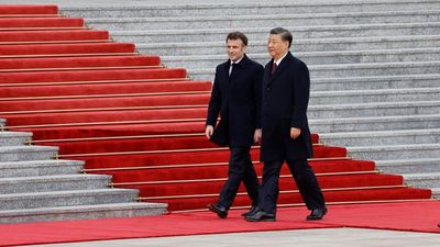 Macron says he's counting on Xi Jinping to 'bring Russia to its senses'