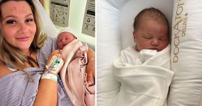 Love Island's Shaughna Phillips gives birth to first child and shares sweet baby name