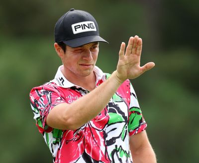 Viktor Hovland’s loud, azalea-themed floral shirt at the Masters got roasted by golf fans