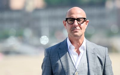 Stanley Tucci reveals the paint color on his kitchen cabinets – and it's a timeless classic