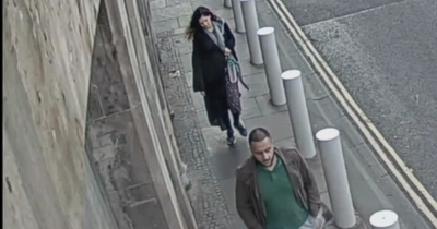 CCTV images show killer husband leading pregnant wife to Arthur's Seat moments before pushing her off