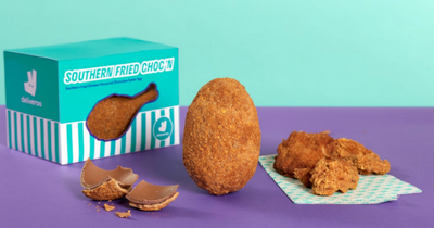 Glasgow Deliveroo customers can order the special chicken fried chocolate egg this weekend