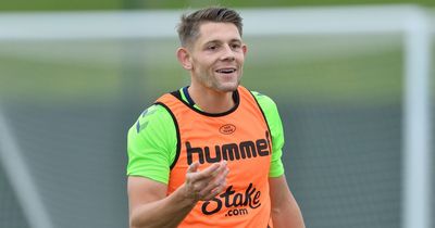 James Tarkowski praises Dominic Calvert-Lewin work ethic in trying to get fit again for Everton