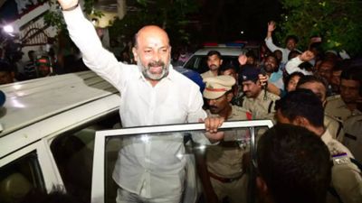 Telangana BJP chief Bandi Sanjay Kumar gets bail in SSC paper leak case