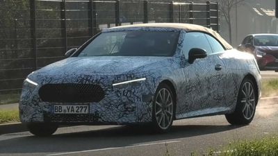 Mercedes-Benz CLE-Class Convertible Hides SL-Like Design In Spy Video