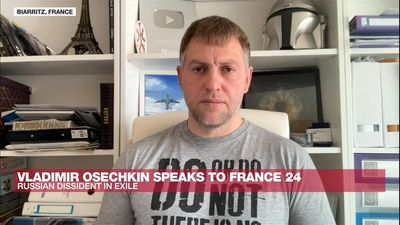 'Putin has decided to become the new Stalin': Exiled Russian dissident Vladimir Osechkin