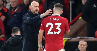Man Utd learn Luke Shaw injury fate after Erik ten Hag's nervous wait for update