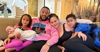 John Legend says his kids were 'jealous' when Chrissy Teigen was pregnant with youngest