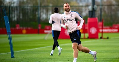 Manchester United fined for FA Cup conduct as Christian Eriksen pictured back in training